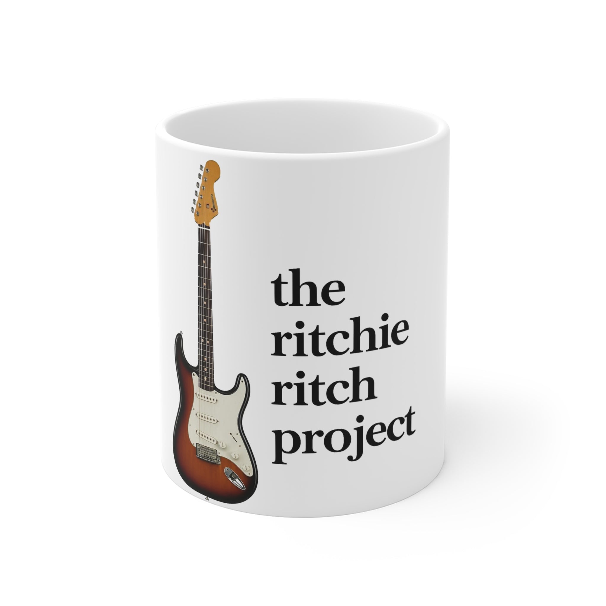The Ritchie Ritch Project – Guitar Logo Mug