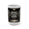 Stix Was Here Photo Graphic Mug — 15oz Band Story Collectible