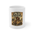 Pirate PhD Coffee Mug — "I Have a PhD in Making Bad Decisions" (Triple R Treasures)