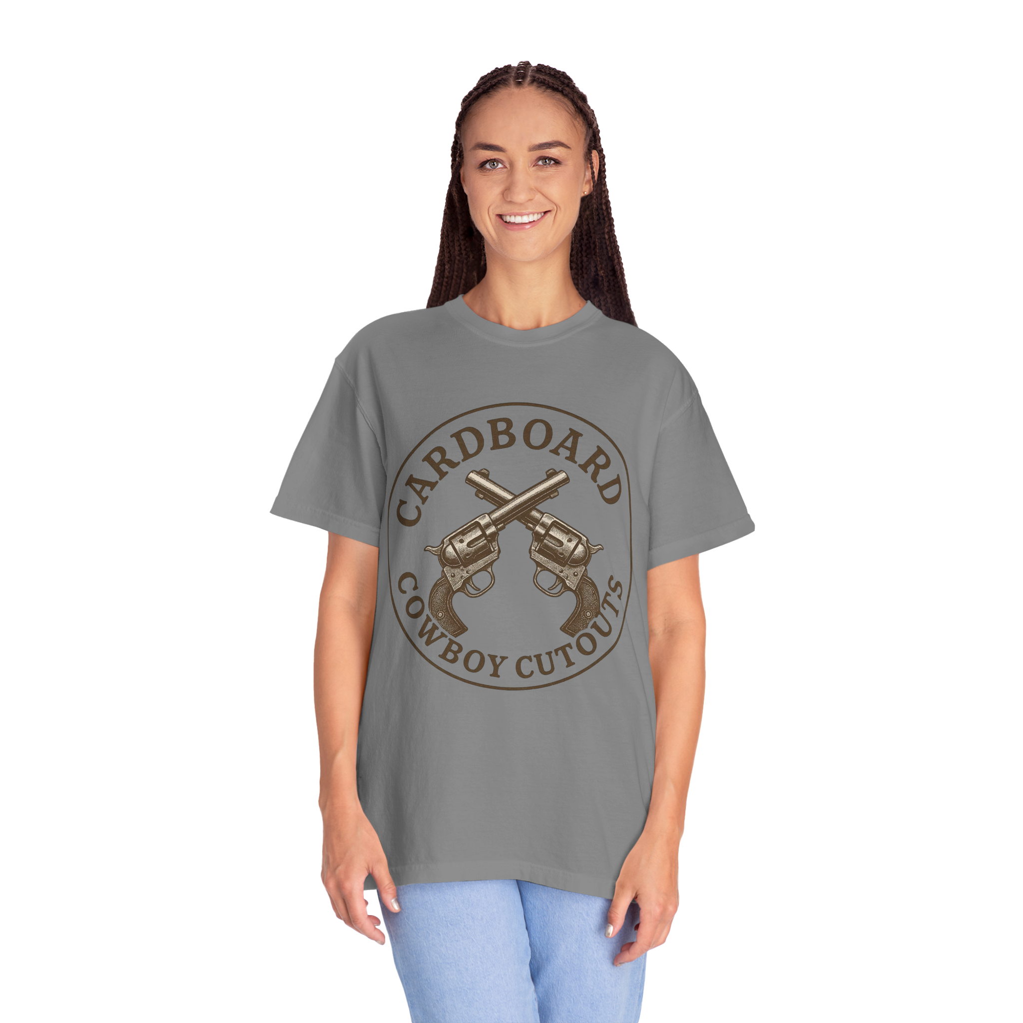 Cardboard Cowboy Cutouts – Classic Logo T-Shirt