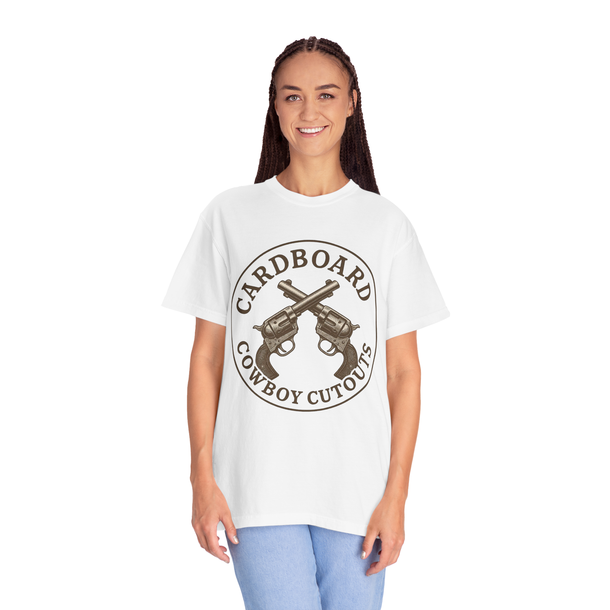 Cardboard Cowboy Cutouts – Classic Logo T-Shirt